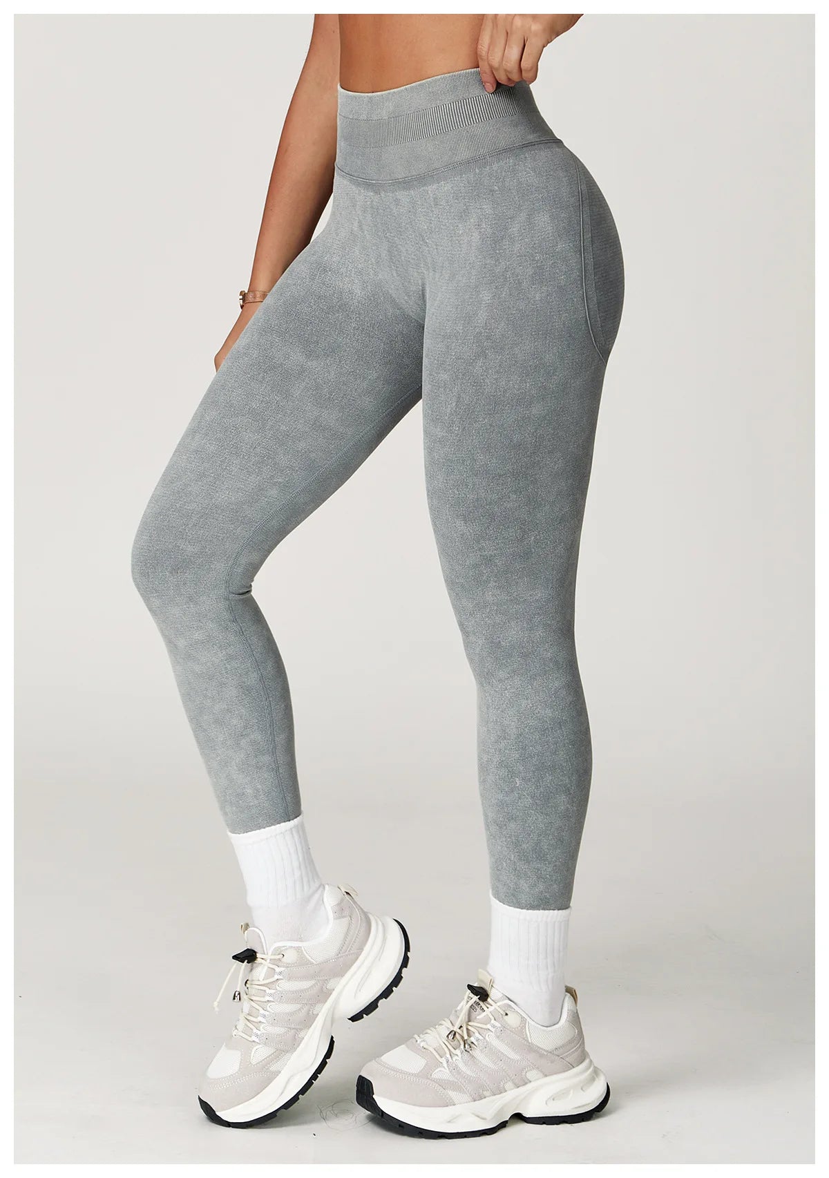 Seamless Ribbed Scrunch Bum Leggings