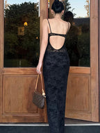 See-Through Flower Patchwork Dress