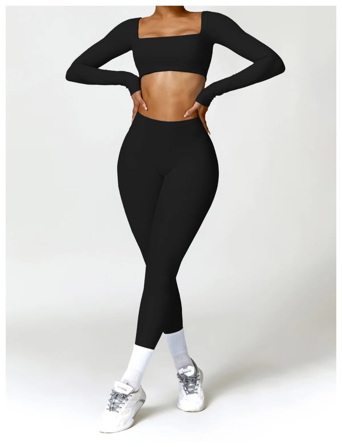 Summer High-Waist Gym Leggings