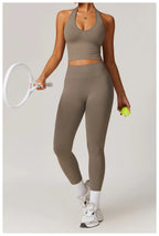 Seamless Hip-Lifting Gym Leggings