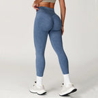 Seamless Ribbed Scrunch Bum Leggings