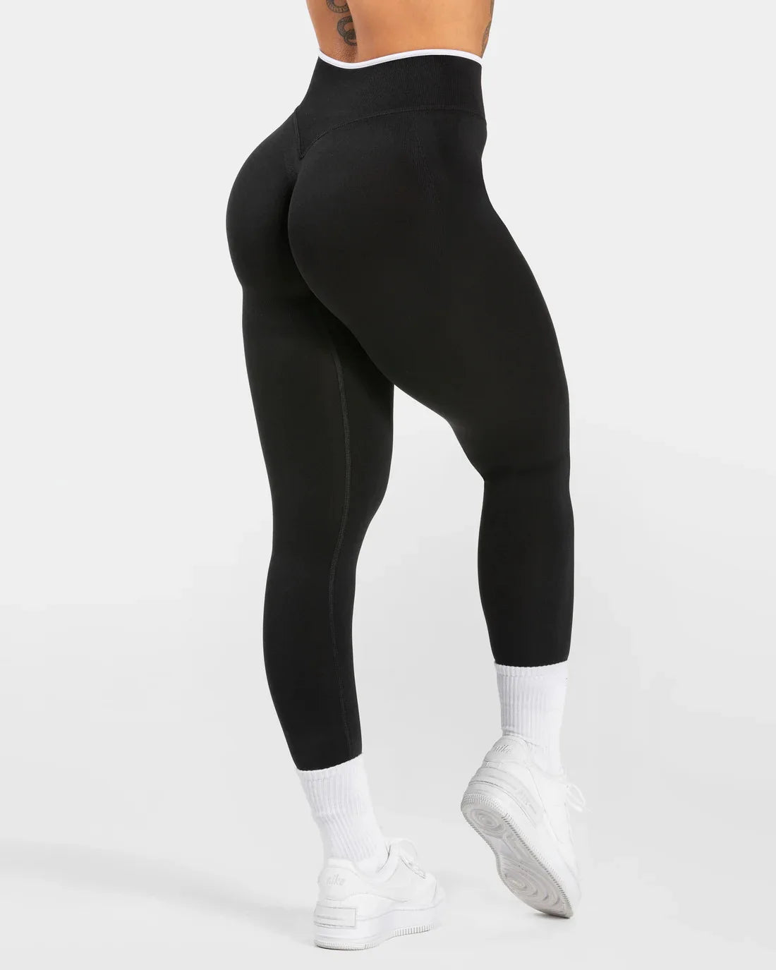Color-Blocking High Waisted Gym Leggings