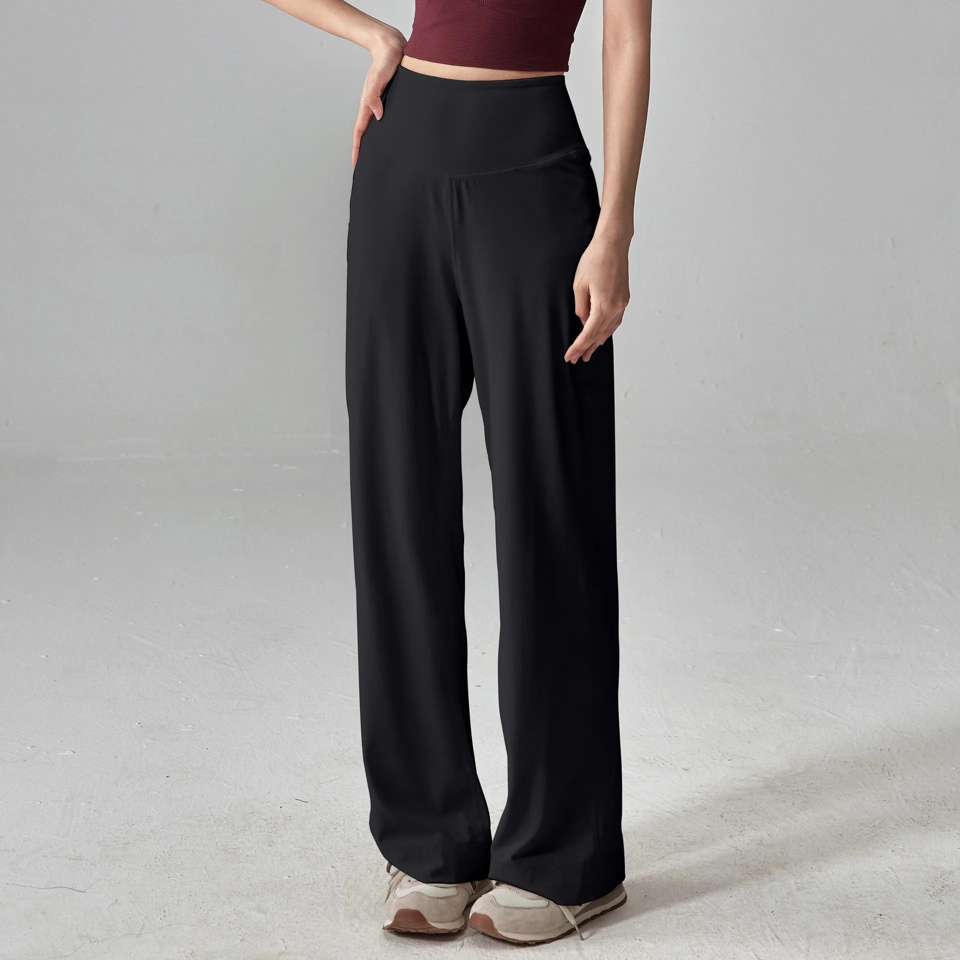 High-Waist Loose Yoga Leggings
