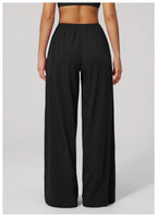 High-Waisted Wide-Leg Gym Leggings