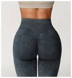 Seamless Ribbed Scrunch Bum Leggings