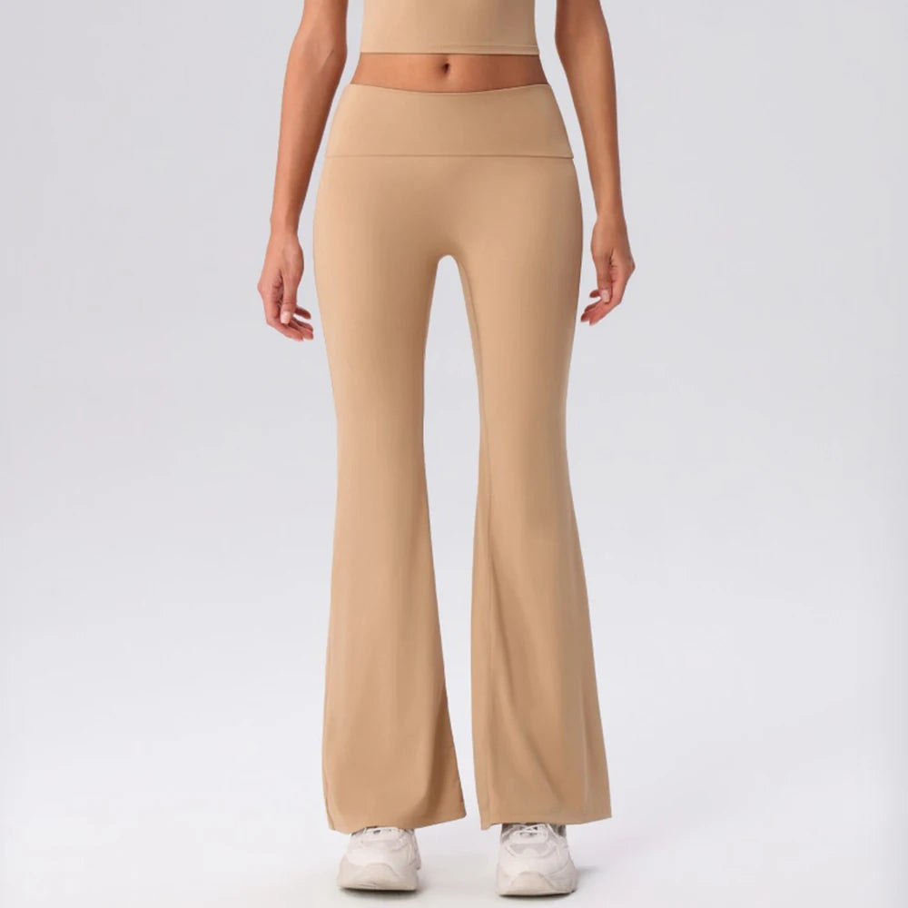 High-Waist Flared Yoga Pant