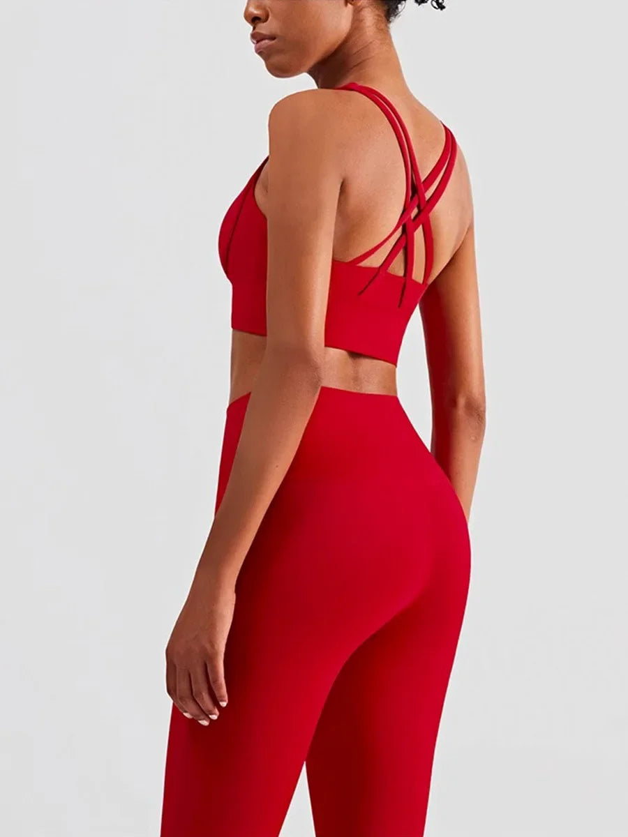 Flattering 2 Piece Yoga Set