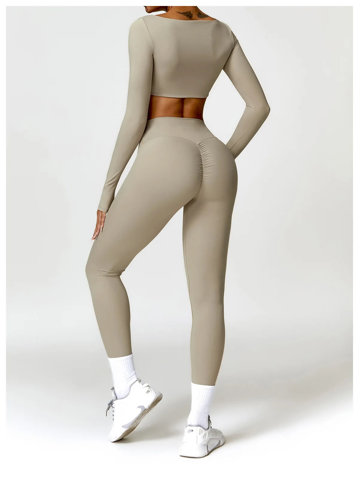Summer High-Waist Gym Leggings