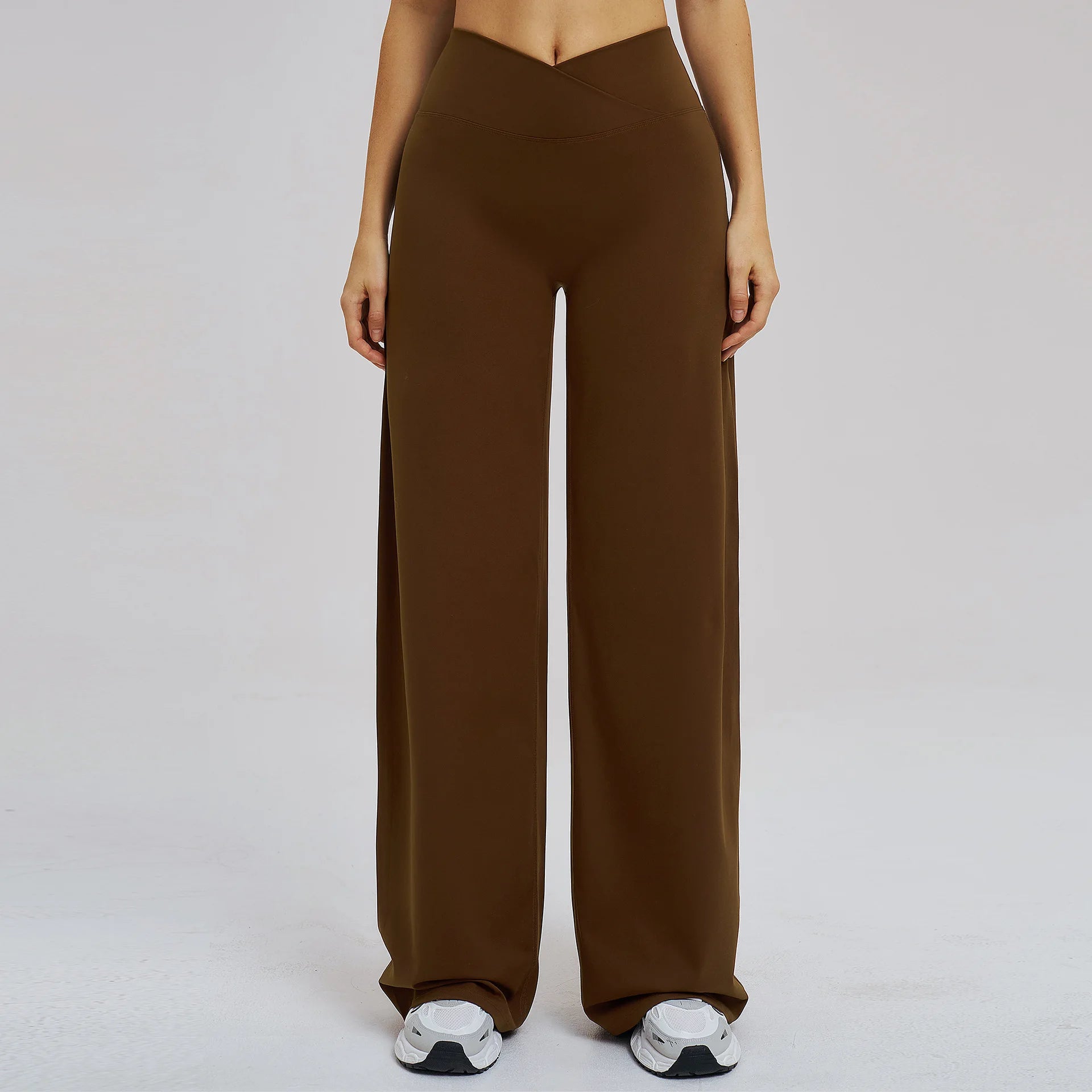 Straight-Leg Flared Leggings