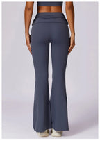 Scrunched Hip Flared Leggings