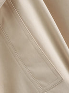 Double-Breasted Trench-Jacket