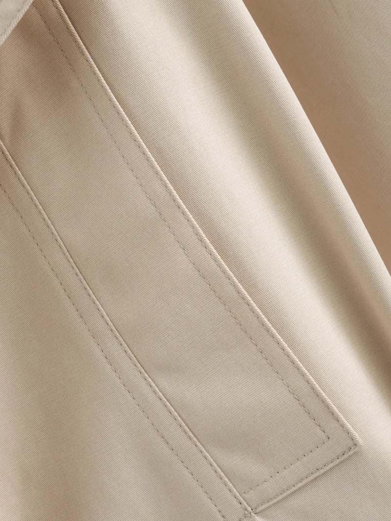 Double-Breasted Trench-Jacket