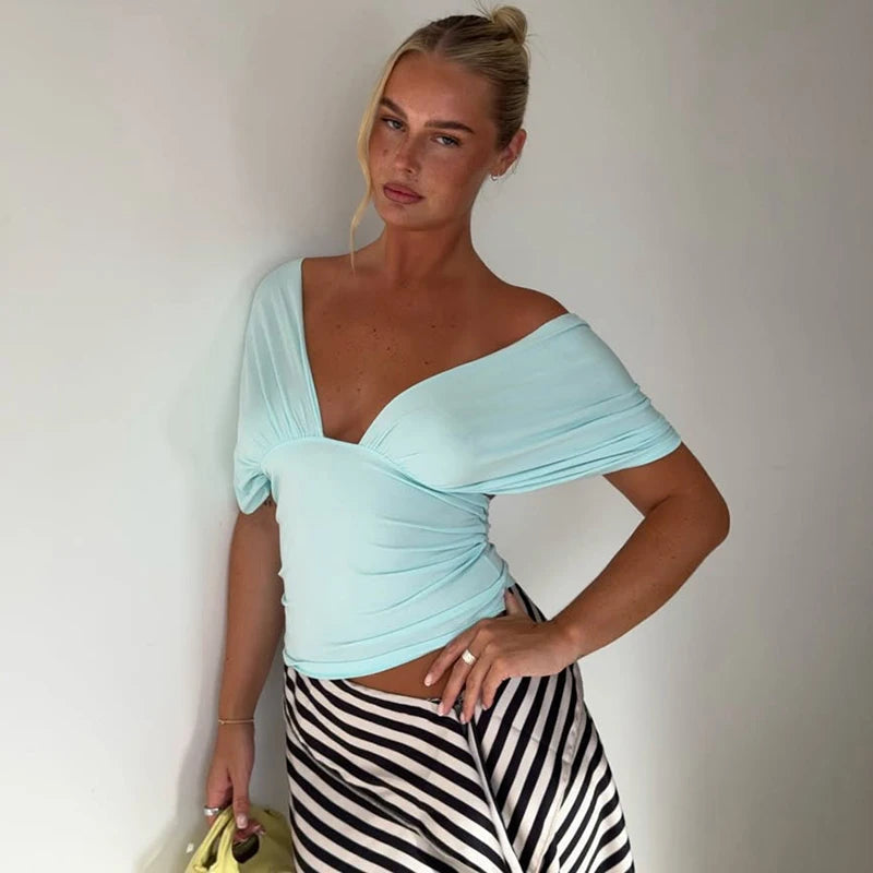 Halter Sleeveless Crop Top