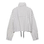 Long Sleeved Zip-Up Cropped Trench