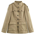 Slim Stand-Collar Jacket