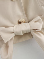 Double-Breasted Trench-Jacket