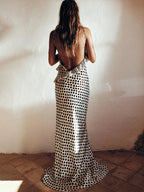 Signature Backless Maxi Dress