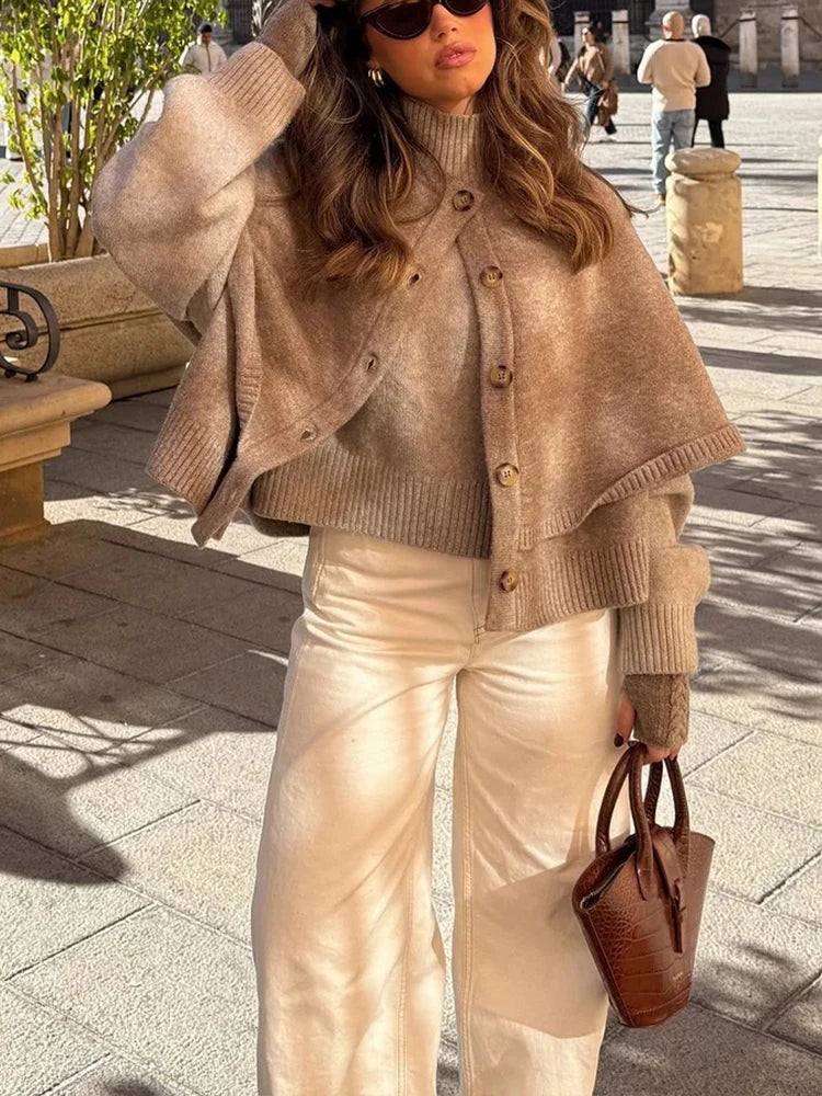 Knitted Cardigan Jacket