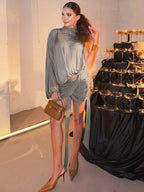 Irregular One-Shoulder Co-Ord