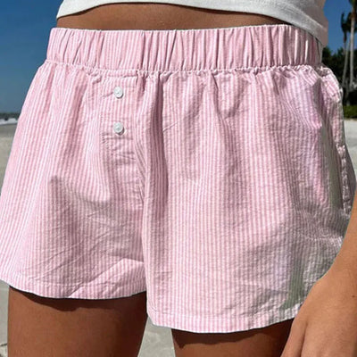 Striped Casual Shorts