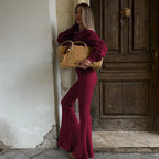 Casual 2-Piece Flare Set