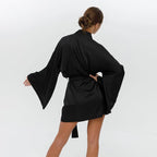 Short Kimono Silky Robe