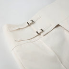 Low-Rise Straight Trousers