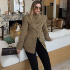 Slim Stand-Collar Jacket