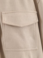 Chic Suede Zip-Up Jacket