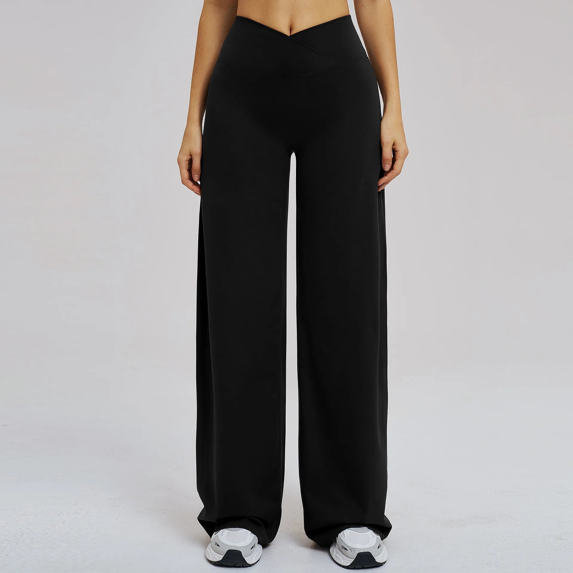 Straight-Leg Flared Leggings
