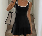 Sporty Sleeveless Mini Dress