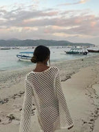Hollow Out Bikini Cover-Up