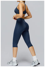 High-Waisted Capri Yoga Leggings