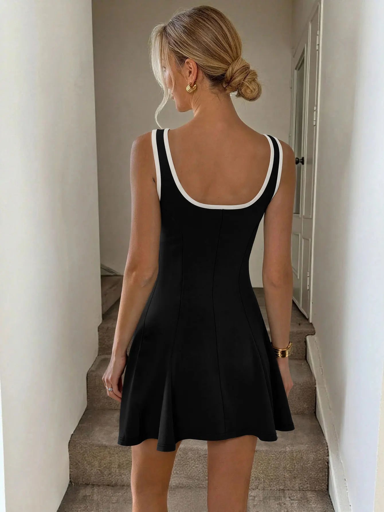 Sporty Sleeveless Mini Dress