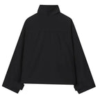 Cropped Hybrid Windbreaker Jacket