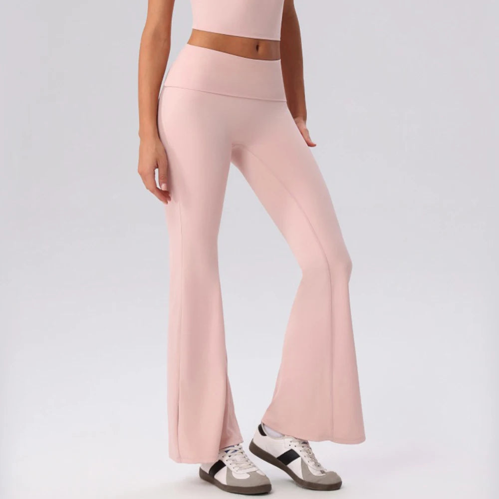 High-Waist Flared Yoga Pant