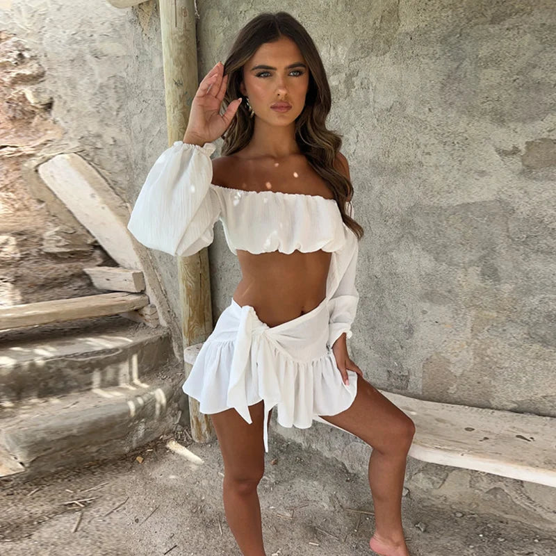 Bandage Pleated Co-Ord