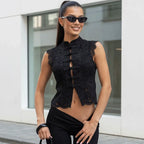 Lace Patchwork Top