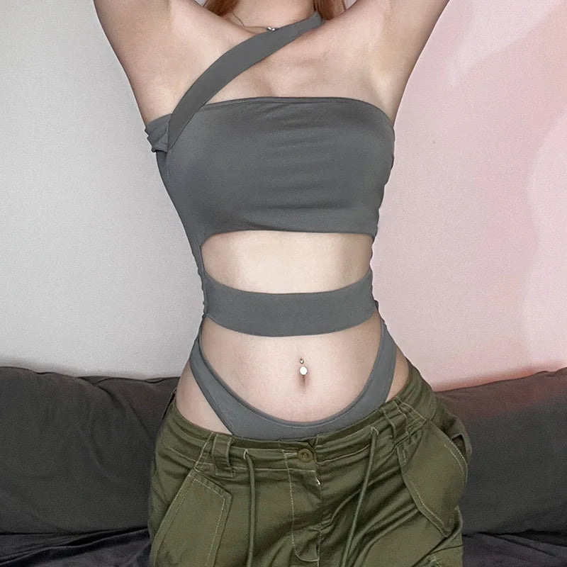 Hollow Out Bodysuit