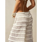 Loose-Fit Wide-Leg Beach Trousers