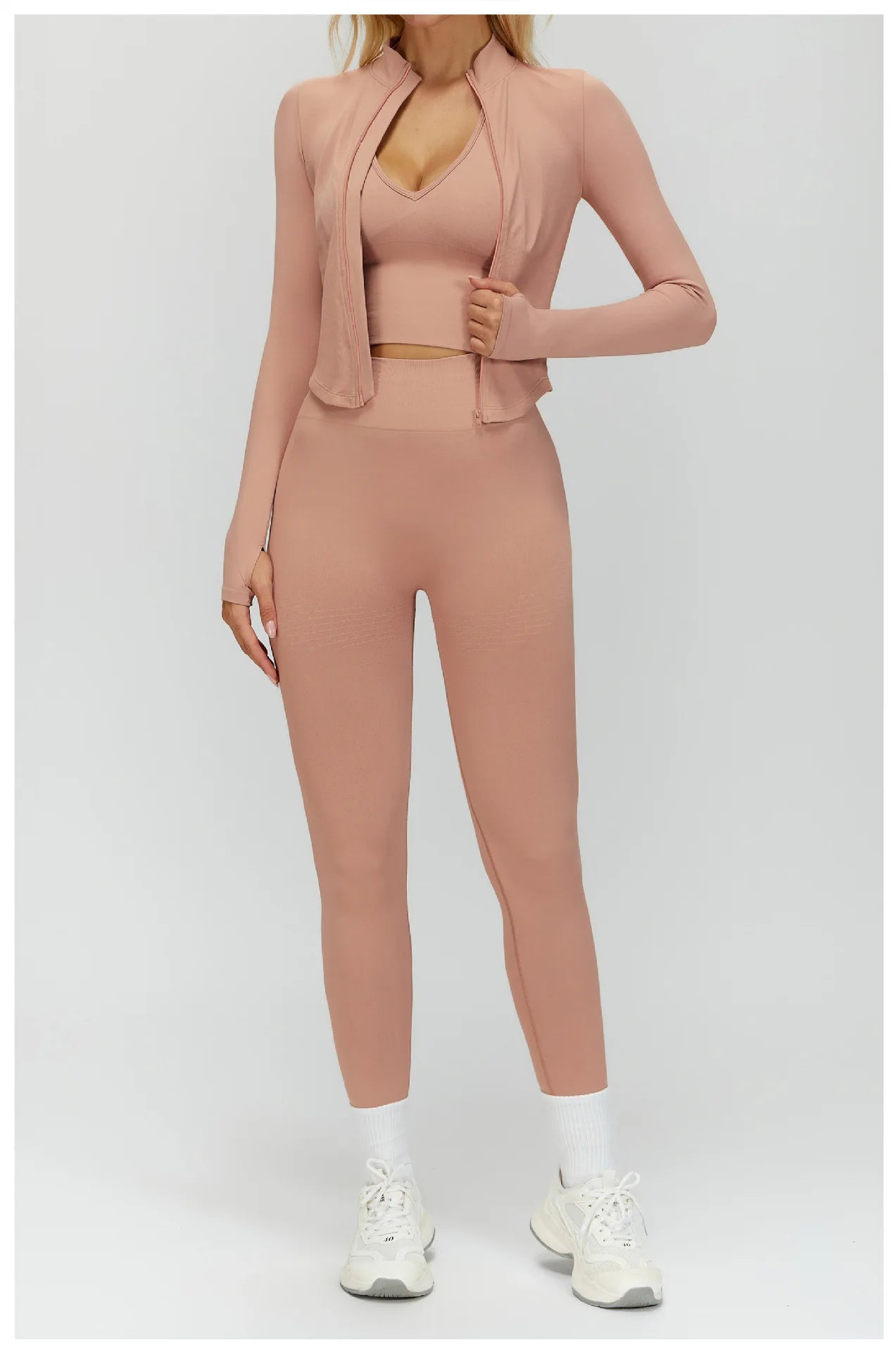Seamless Hip-Lifting Gym Leggings