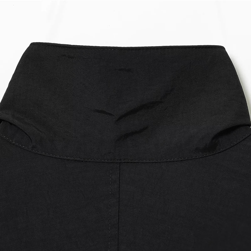 Cropped Hybrid Windbreaker Jacket