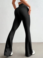 Ribbed Flared Legging