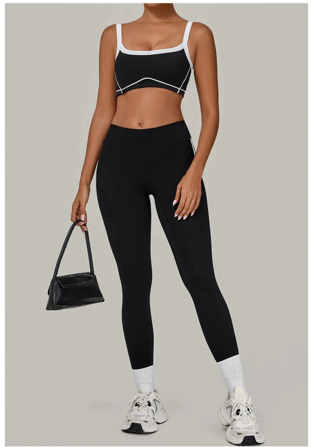 2-Piece High Waisted Gym Set