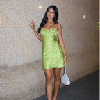 Sequin Tassel Mini Dress