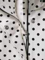 Long Sleeved Zip-Up Cropped Trench