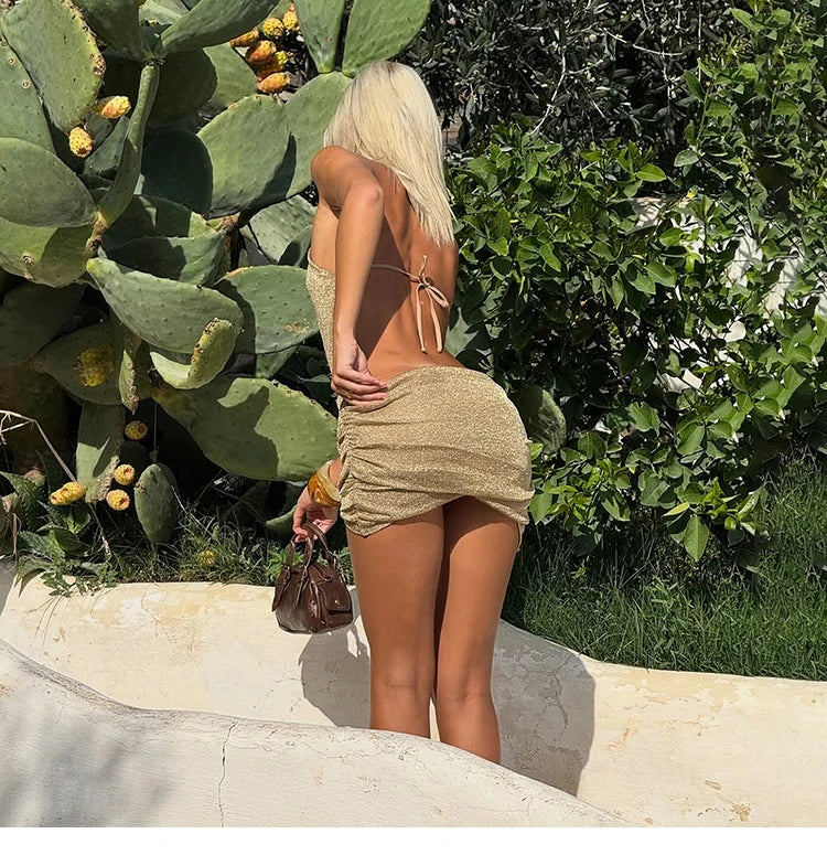 Backless Bodycon Dress