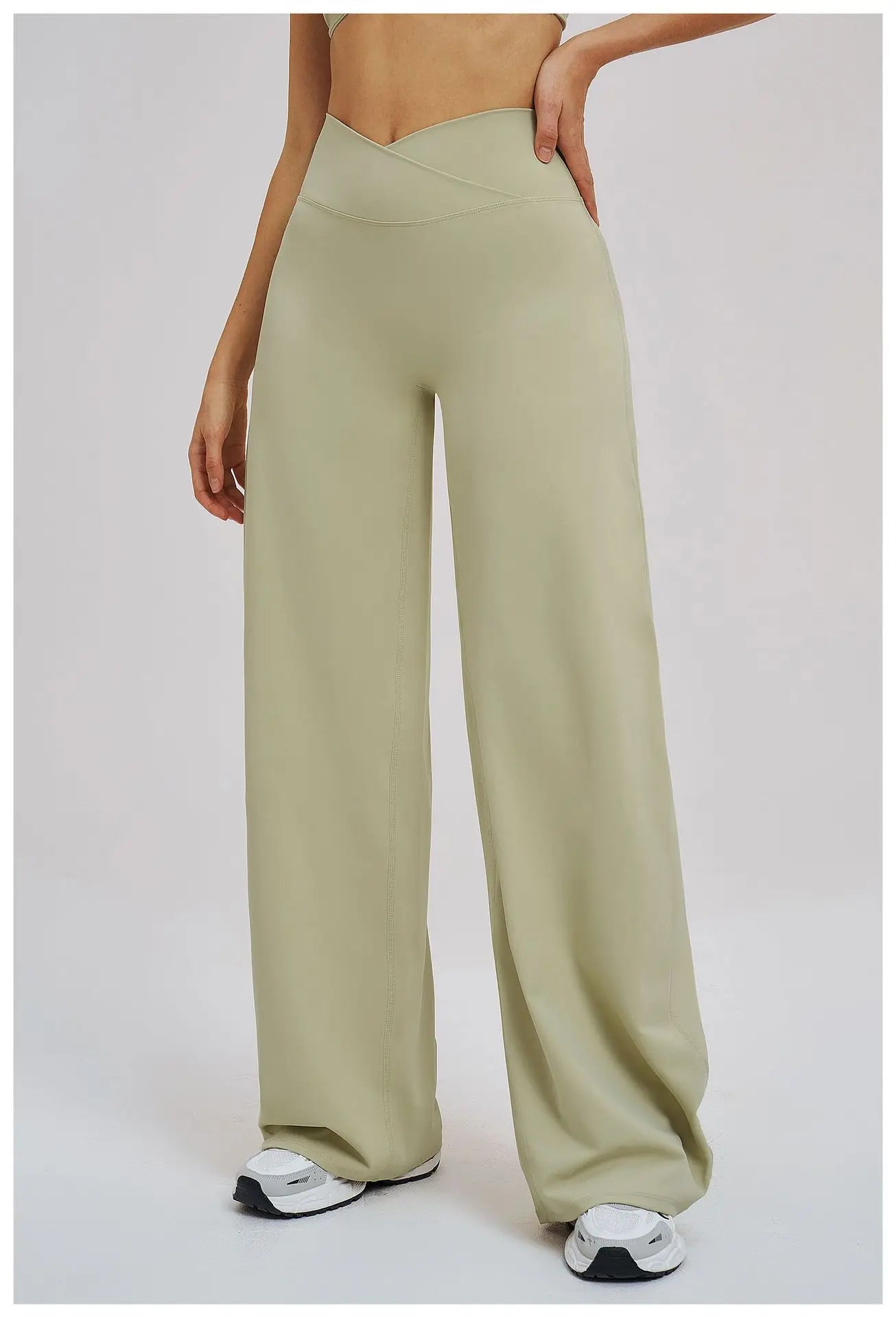 Straight-Leg Flared Leggings