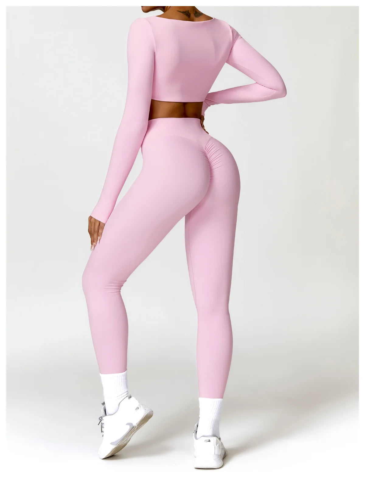 Summer High-Waist Gym Leggings