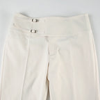 Low-Rise Straight Trousers